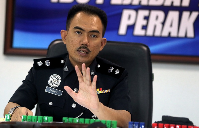 Perak Tengah District Police Chief Superintendent Mohamad Zainal Abdullah. u00e2u20acu201d Picture by Farhan Najib