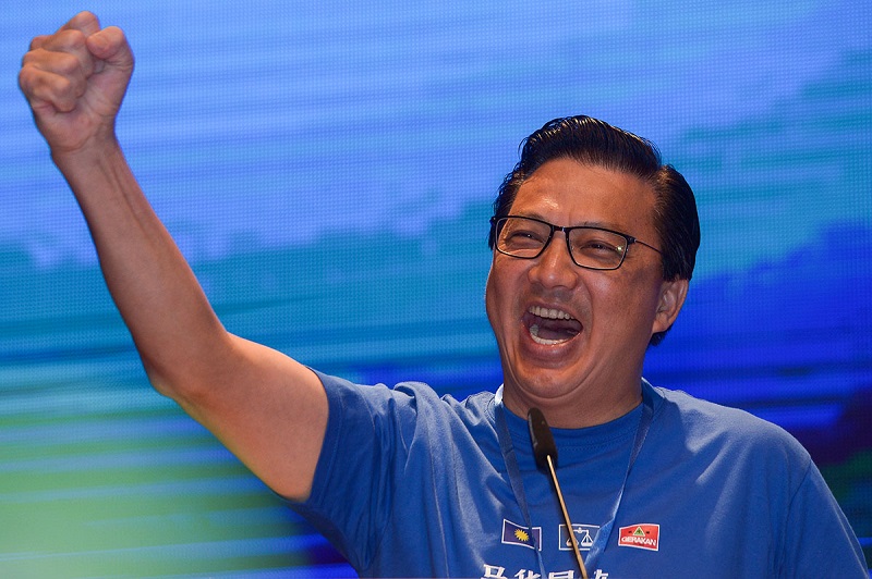 MCA president Datuk Seri Liow Tiong Lai speaks during the MCA-Gerakan ‘Stronger Together’ assembly in Kuala Lumpur January 6, 2018.