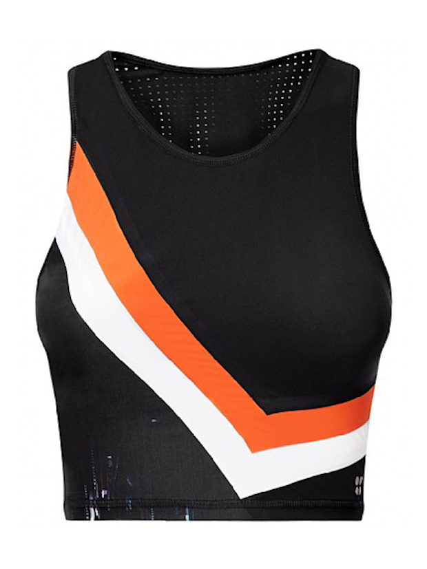 Homestraight Run Crop Top by Sweaty Betty. u00e2u20acu201d Picture courtesy of Sweaty Betty
