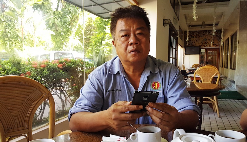PBDS Baru president Cobbold John Lusoi says his party will go it alone in the general election. u00e2u20acu201d Picture by Sulok Tawie