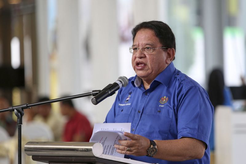 Datuk Seri Tengku Adnan Tengku Mansor speaks during the launch of the First Quality Centre in Malaysia at the SkyWorld Property Gallery in Kuala Lumpur January 22, 2018. u00e2u20acu2022 Picture by Yusof Mat Isa