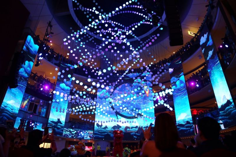 Official launch of the spectacular Genting Skysymphony Chinese New Year Show at SkyAvenue January 20, 2018. — Picture by Choo Choy May