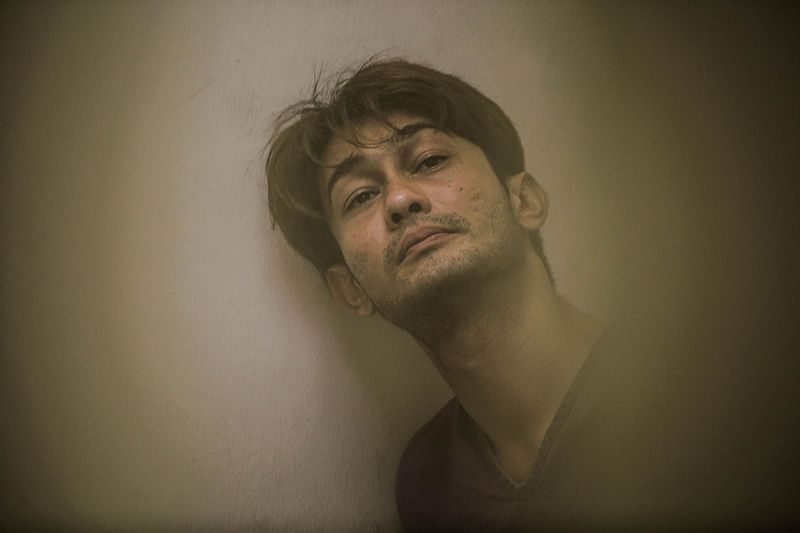 Actor and director Datuk Farid Kamil Zahari is pictured inside the remand room at the Petaling Court Complex, January 12, 2018. u00e2u20acu201d Picture by Hari Anggara