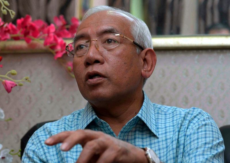 Minister of Education, Padang Terap Member of Parliament Datuk Seri Mahdzir Khalid speaking at a press conference in Kampung Baru Lembah Permai, Kuala Nerang, January 12, 2018. u00e2u20acu201d Bernama pic