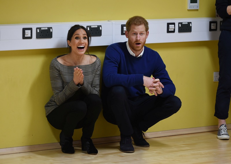 Britain's Prince Harry and his fiancee Meghan Markle watch a street dance class during their visit to Star Hub, a community and leisure centre, in Cardiff, Britain, January 18, 2018. u00e2u20acu201d Reuters pic