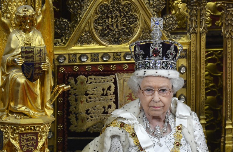 Britain's Queen Elizabeth waits before delivering her speech in the House of Lords, during the State Opening of Parliament at the Palace of Westminster in London May 8, 2013. u00e2u20acu201d Reuters pic