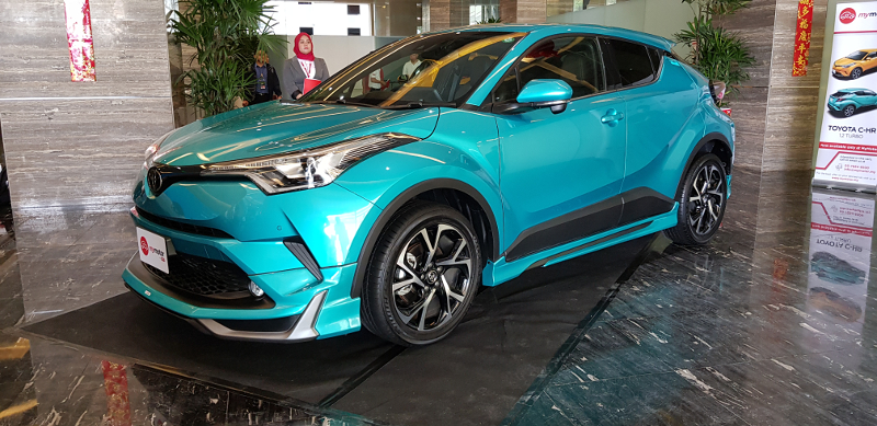 Limited units of Japanese-spec Toyota C-HR will be on sale in Malaysia. u00e2u20acu201d Picture by YS Khong