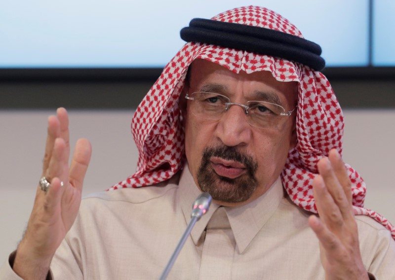 Saudi Arabia's Oil Minister Khalid al-Falih addresses a news conference after an Opec meeting in Vienna November 30, 2017. u00e2u20acu201d Reuters pic