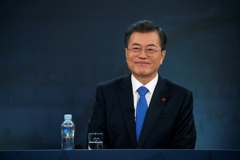 South Korean President Moon Jae-in attends his New Year news conference at the Presidential Blue House in Seoul, January 10, 2018. u00e2u20acu201d Reuters pic 