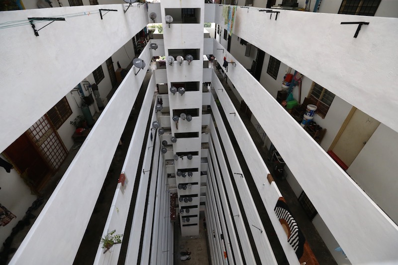 Residents of PPR Kerinchi said neighbours from higher floors often throw things off their balcony, sometimes during domestic disputes. u00e2u20acu201d Picture by Zuraneeza Zulkifli.