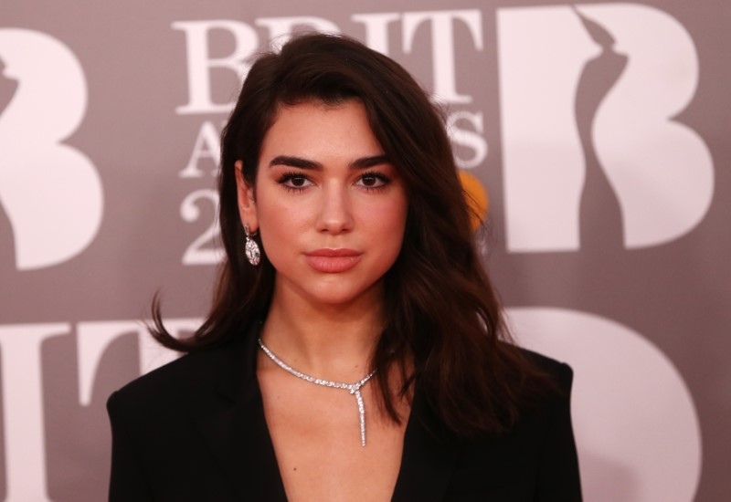 Dua Lipa arrives for the Brit Awards at the O2 Arena in London February 22, 2017. u00e2u20acu201d Reuters pic