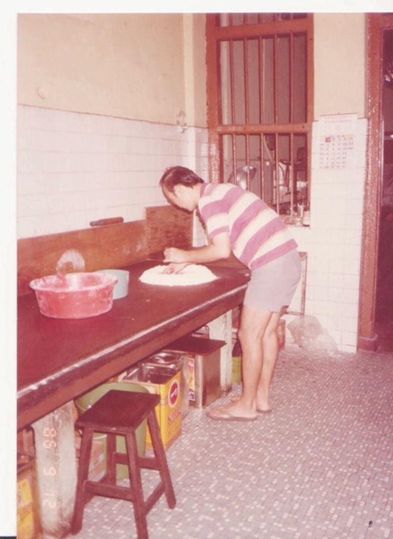 Hock Lye honed his craft at the family shop in the 1980s.