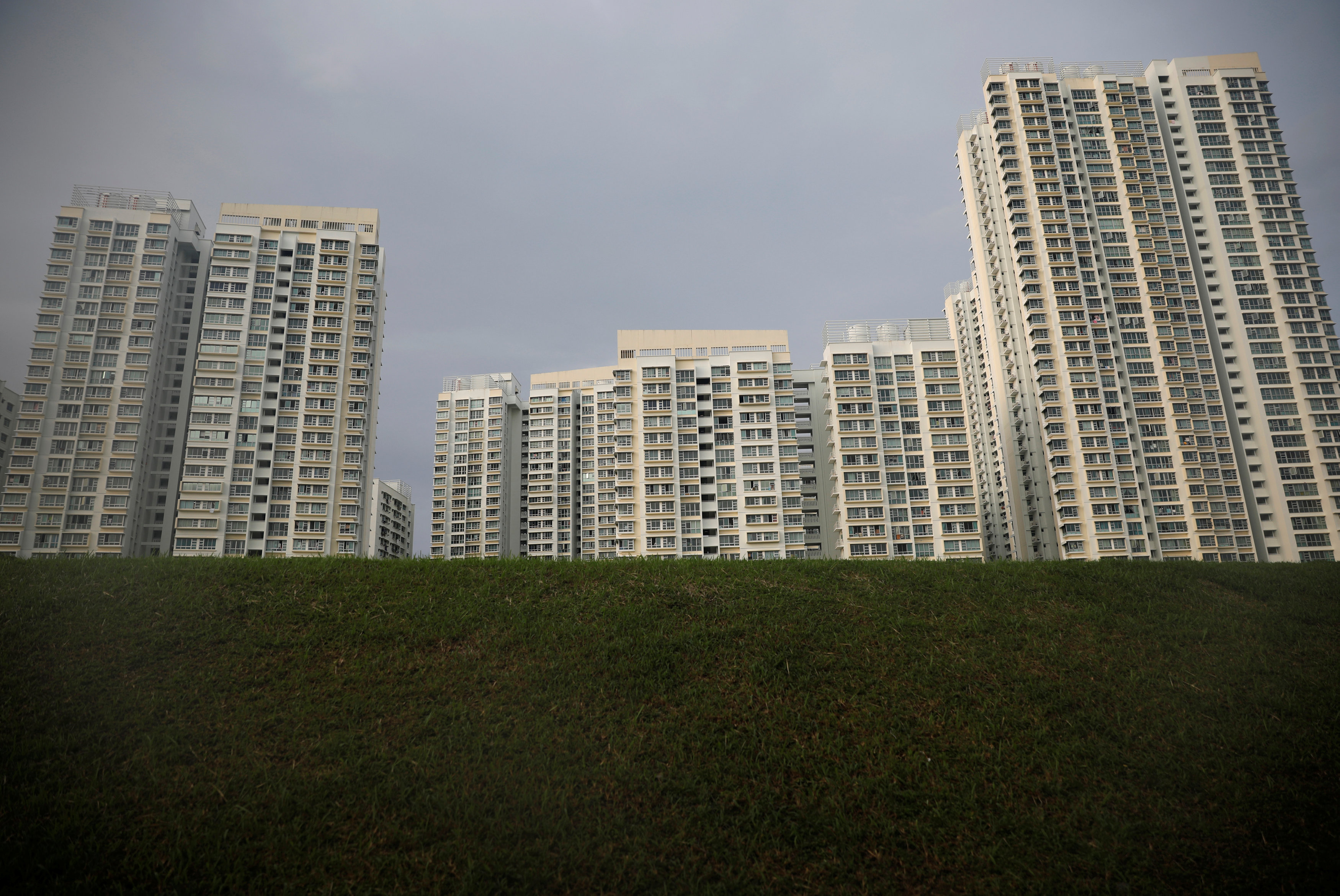 A view of a residential public housing estate in Singapore January 3, 2018. u00e2u20acu201d  Reuters pic 