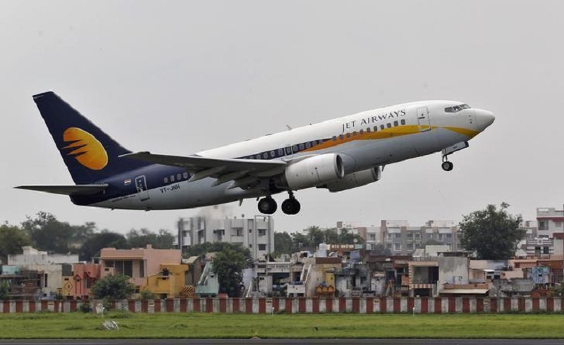 A Jet Airways flight takes off in this picture taken on January 4, 2018. u00e2u20acu201d Reuters pic