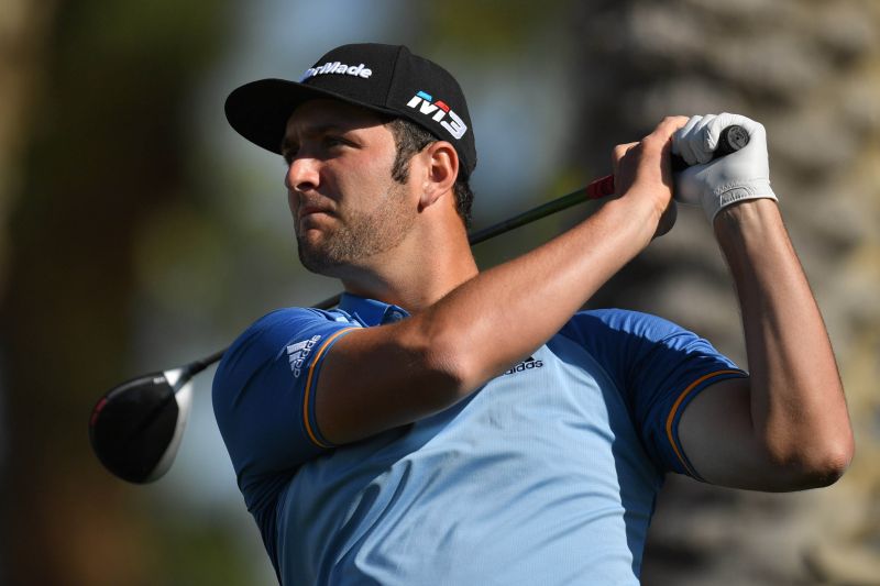 Jon Rahm hits off the 18th tee during the second round of the CareerBuilder Challenge golf tournament at PGA West Nicklaus Tournament Course in California January 20, 2018. u00e2u20acu2022 Reuters pic