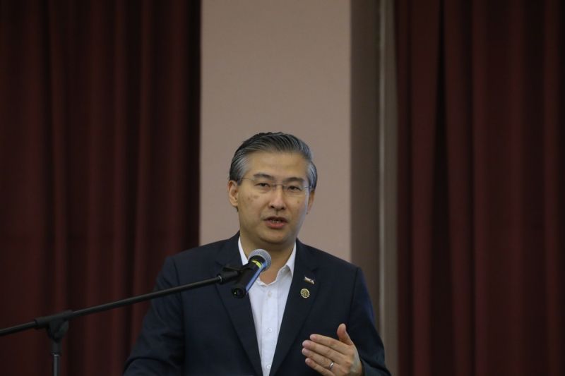 Organising Chairman Raymond Woo speaks at Malaysia Retail Chain Associationu00e2u20acu2122s (MRCA) launch of its Malaysia International Retail and Franchise (MIRF) Exhibition in Kuala Lumpur January 25, 2018. u00e2u20acu2022 Picture by Zuraneeza Zulkifli