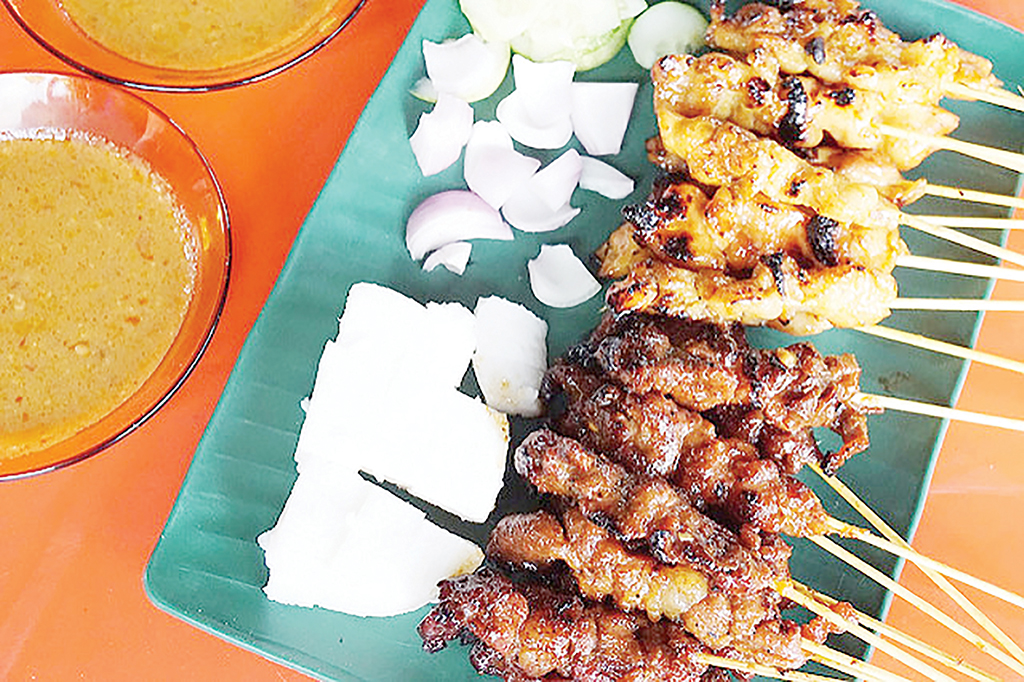Sate Zainah Ismail may operate out of a shack but it serves up delicious satay. u00e2u20acu201d  MMO picn