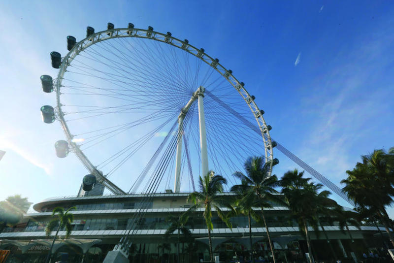 The Singapore Flyer suspended its operations due to a 'technical issue'. u00e2u20acu201d TODAY file pic