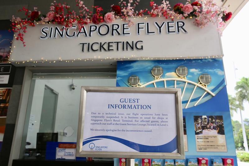 The Singapore Flyer has suspended its operations due to a 'technical issue'. u00e2u20acu201d TODAY pic