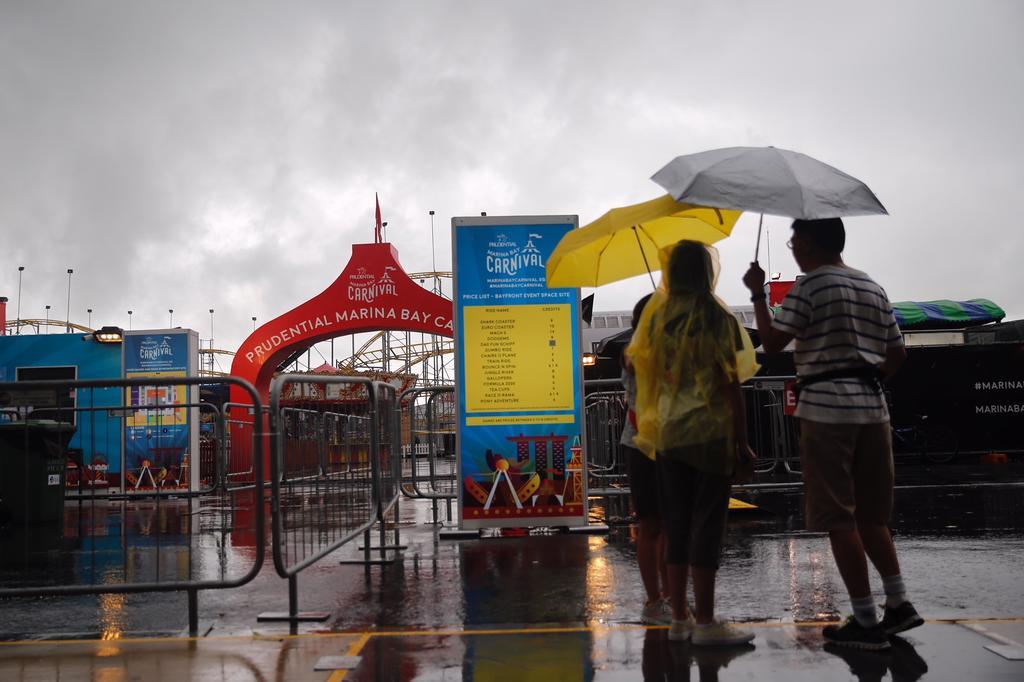 The weather will be overcast and windy with rain, heavy at times, for the next two days. u00e2u20acu201d Picture by Najeer Yusof/TODAYn