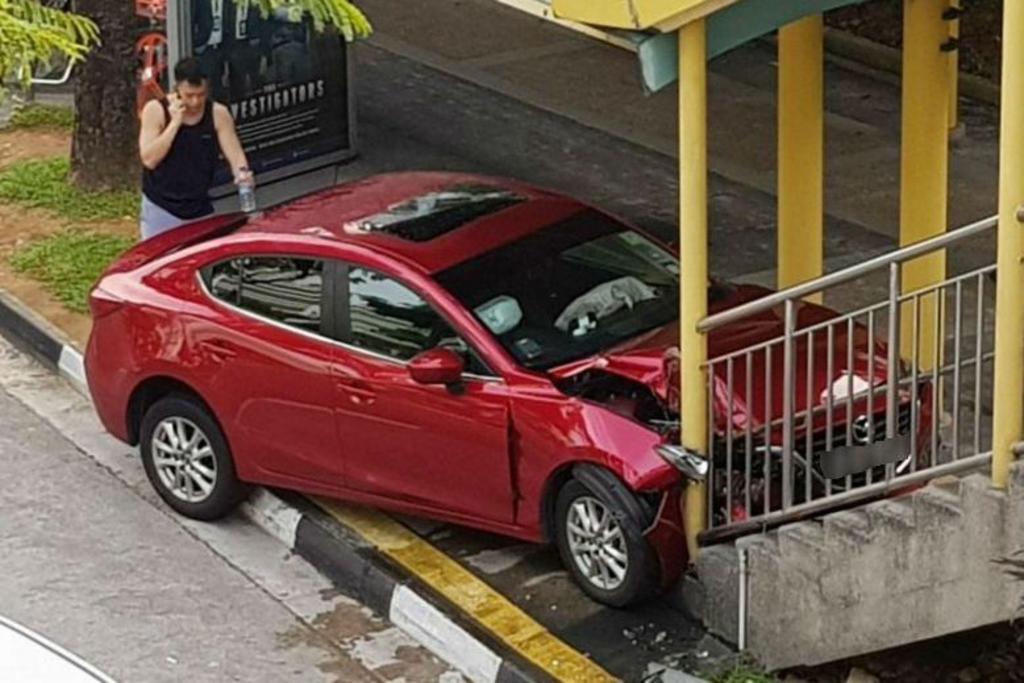 Pictures shared on social media showed the front of the vehicle being damaged. u00e2u20acu201d TODAY pic 