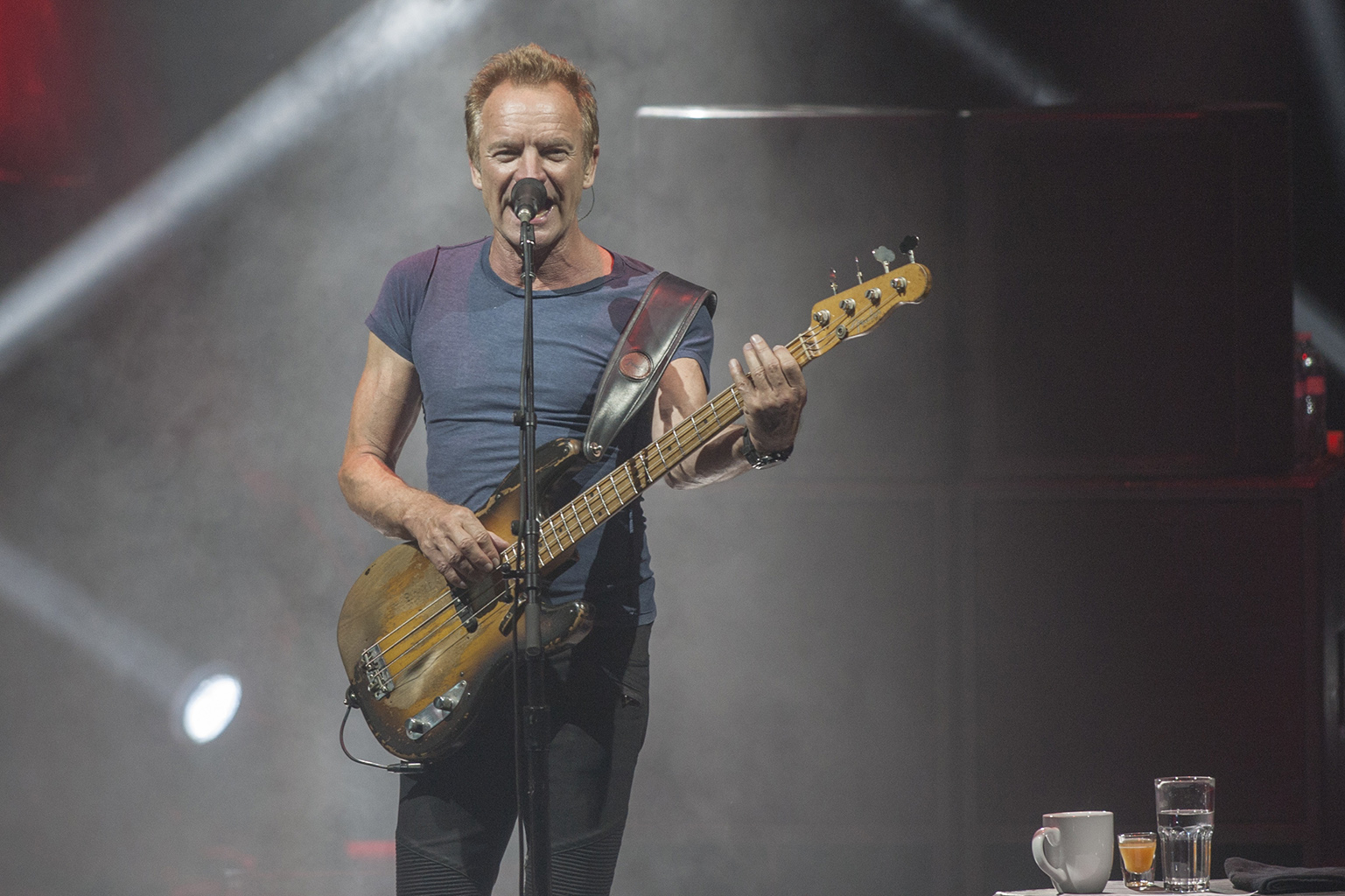 British singer Sting performs. u00e2u20acu201d AFP picn