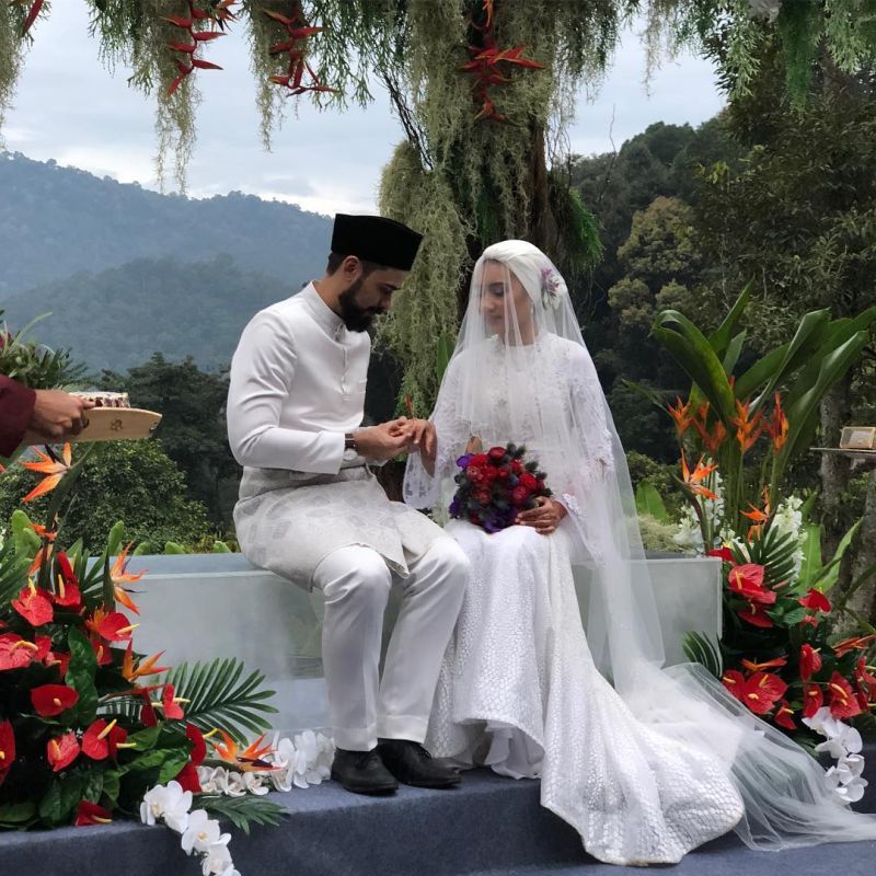Yuna and Adam have been in a relationship since 2015. u00e2u20acu201d Picture courtesy of WeddingsbyQay