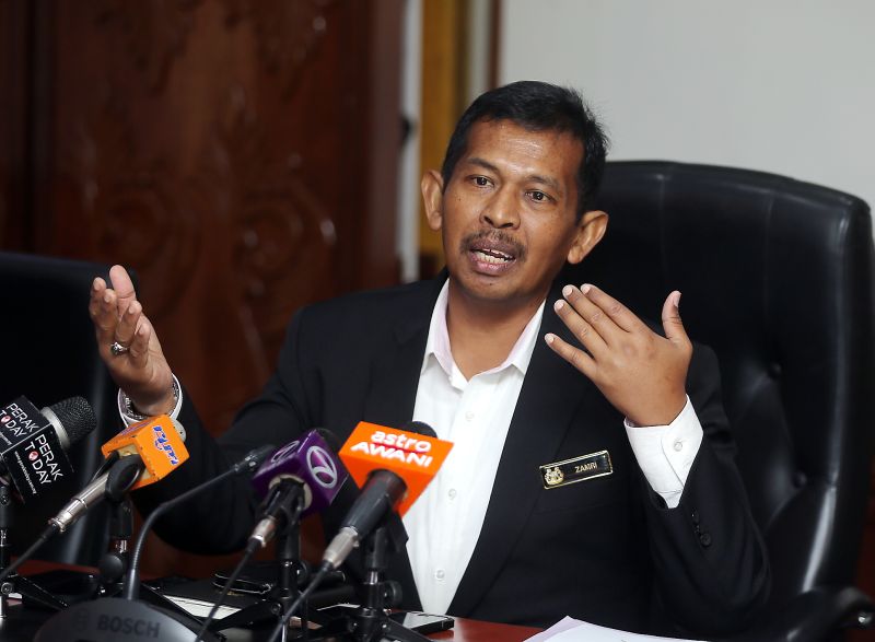 Ipoh Mayor Datuk Zamri Man denies increasing the assessment rate for properties under the council jurisdiction. u00e2u20acu201d Picture by Farhan Najib