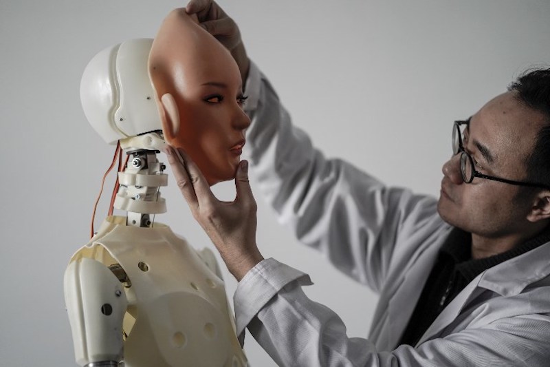 blonde sex doll open mouth Call me baby': Talking sex dolls fill a void in China