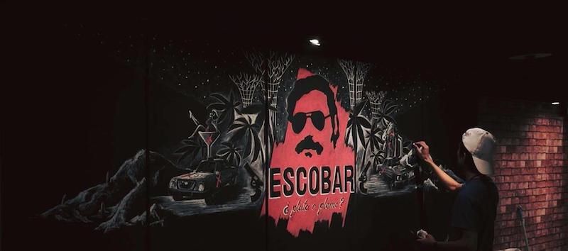 The Colombian embassy and community in Singapore are upset with the name and theme of Escobar in China Square Central. u00e2u20acu201d Picture courtesy of Escobar Singapore / Facebook