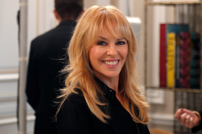Kylie Minogue attends the Spring-Summer 2018 Haute Couture Schiaparelli fashion show in Paris January 22, 2018. u00e2u20acu201d Reuters pic