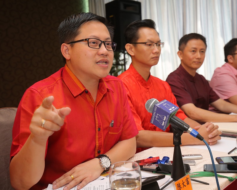 Perak MCA Youth chief Ting Tai Fook said a mass exodus from the party would not achieve anything. — Picture by Marcus Pheong