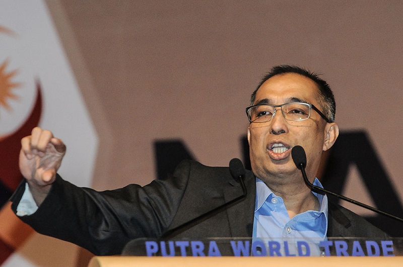 Communications and Multimedia Minister Datuk Seri Salleh Said Keruak speaks during the launch of the National Aspiration Leadership Summit 2018 in Kuala Lumpur February 4, 2018. u00e2u20acu201d Picture by Miera Zulyana