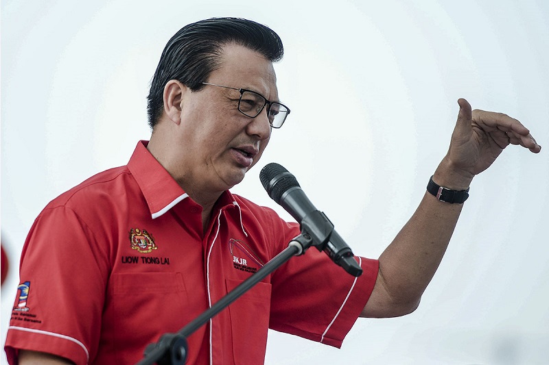 Transport Minister Datuk Seri Liow Tiong Lai speaks during the launch of the road safety campaign in Kuala Lumpur February 10, 2018. u00e2u20acu201d Picture by Hari Anggara