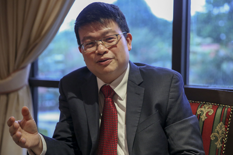 JSCFE local organiser Dr John Chan Kok Meng speaks to Malay Mail during an interview at Royal Lake Club in Kuala Lumpur on February 23, 2018.