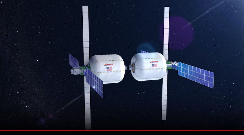 The B330 space pods u00e2u20acu201d Screegrab from YouTube/Bigelow Aerospace