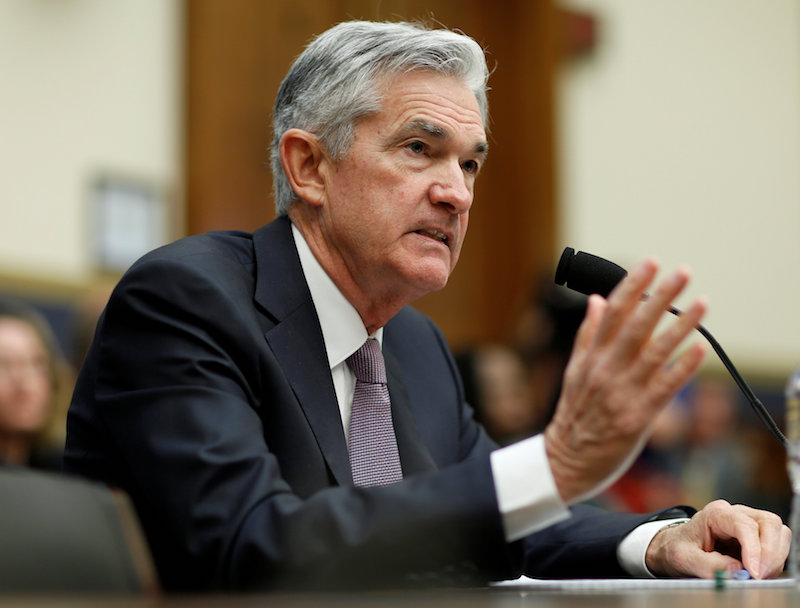 Federal Reserve Chairman Jeromeu00c2u00a0Powellu00c2u00a0delivers the semi-annual Monetary Policy Report to the House Financial Services Committee hearing in Washington February 27, 2018.u00c2u00a0 u00e2u20acu201d Reuters pic