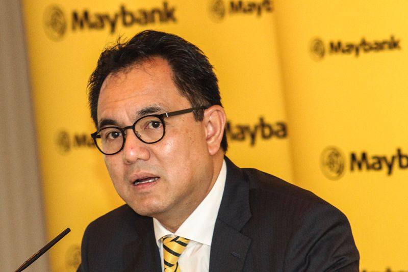 President and CEO of Maybank Group Datuk Abdul Farid Alias speaks at a press conference in Kuala Lumpur on February 28, 2018. u00e2u20acu201d Picture by Miera Zulyana