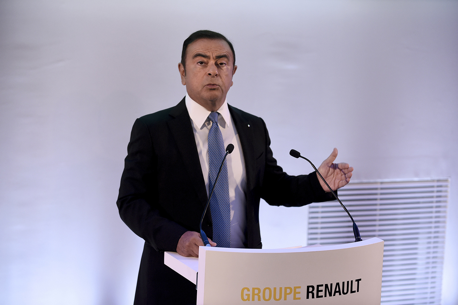 Carlos Ghosn was tasked with piloting the 'Drive the Future' plan. u00e2u20acu201d AFP pic