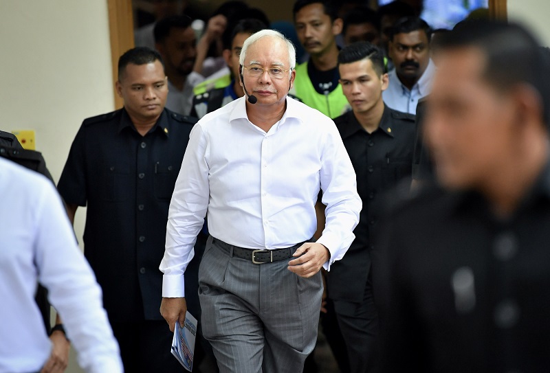 Prime Minister Datuk Seri Najib Razak arrives for a programme at the Universiti Kebangsaan Malaysia Medical Centre in Kuala Lumpur February 22, 2018. u00e2u20acu201d Bernama pic