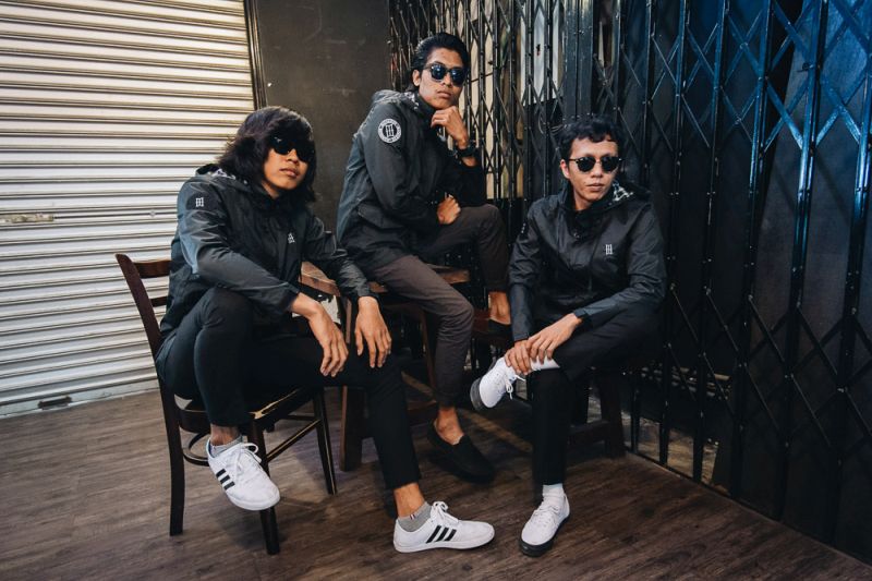 Three of the members of Kugiran Masdo (left to right): lead guitarist Mawi, guitarist and frontman Ali and drummer Ambobzeela. u00e2u20acu201d Picture by Mukhriz Hazim