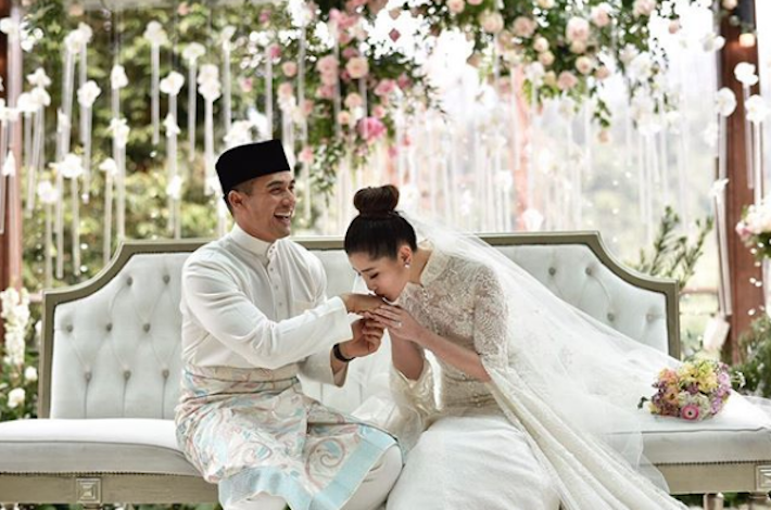 SM Faliq SM Nasimuddin and Chryseis Tan solemnised their wedding in Bukit Tinggi, Pahang, in a closed-door affair today. u00e2u20acu201d Picture via Instagram