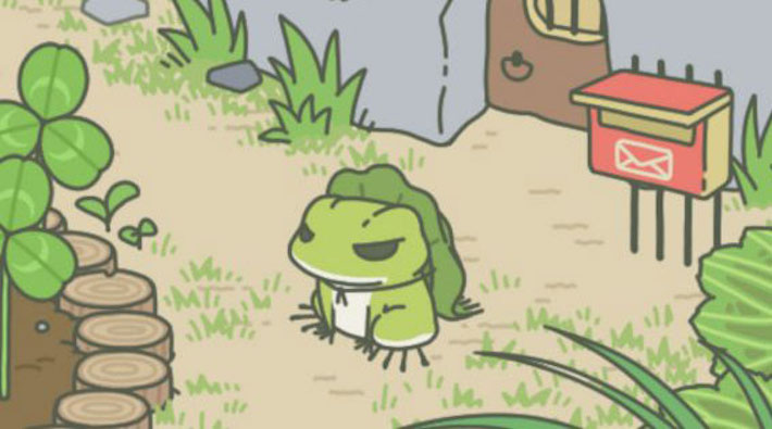 Since its November debut, 'Tabi Kaeru' has been downloaded more than 30 million times. u00e2u20acu201d Picture from Twitter