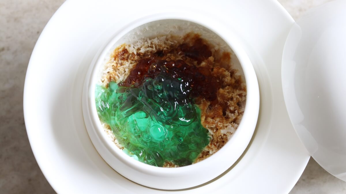 The Terribly Alcoholic Cendol is the perfect way to end a meal here.