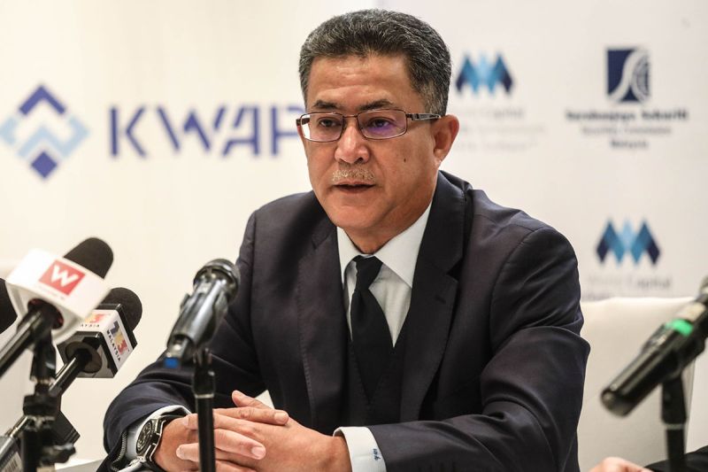 KWAP CEO Datuk Wan Kamaruzaman Wan Ahmad speaks during the Securities Commissionu00e2u20acu2122s World Capital Market Symposium in Kuala Lumpur February 7, 2018. u00e2u20acu2022 Picture by Hari Anggara