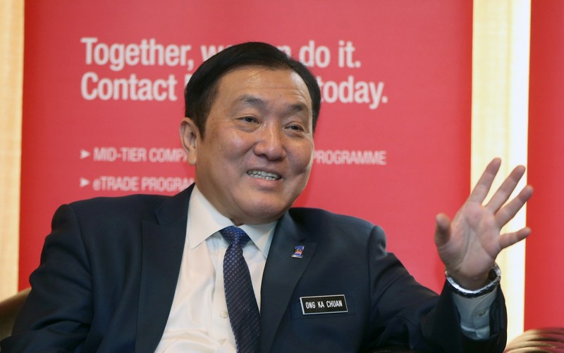 Minister of International Trade and Industry II Datuk Seri Ong Ka Chuan at the at the KLIABC 2018 at Matrade Tower, Kuala Lumpur February 12, 2018. u00e2u20acu201d Picture by Razak Ghazalin