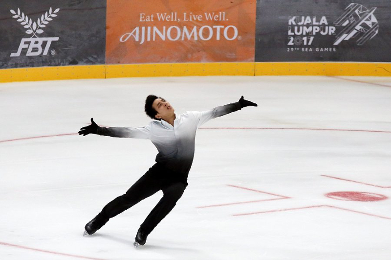 Julian Yee set to fly the Malaysian flag high at the Olympic Winter Games in South Korea. u00e2u20acu201d AFP pic