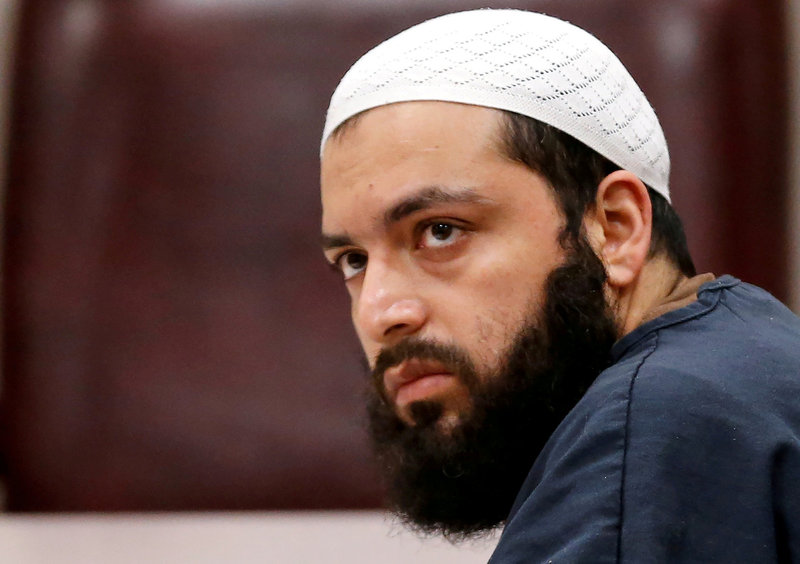 Ahmad Khan Rahimi, an Afghan-born US citizen accused of planting bombs in New York and New Jersey, appears in Union County Superior Court for a hearing in Elizabeth, New Jersey May 15, 2017. u00e2u20acu201d Reuters pic