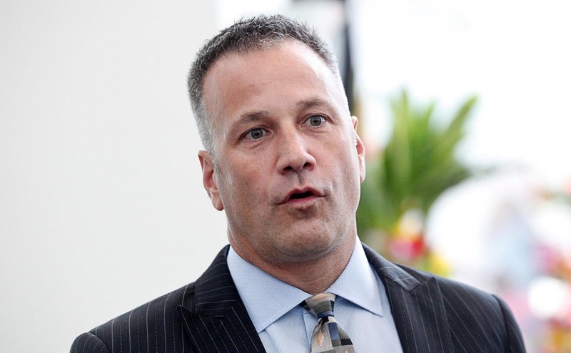 Boston Scientific vice president and general manager Dave Mitchell speaking to the press after the company's opening in Batu Kawan, Seberang Prai February 5, 2018. — Picture by Sayuti Zainudin 