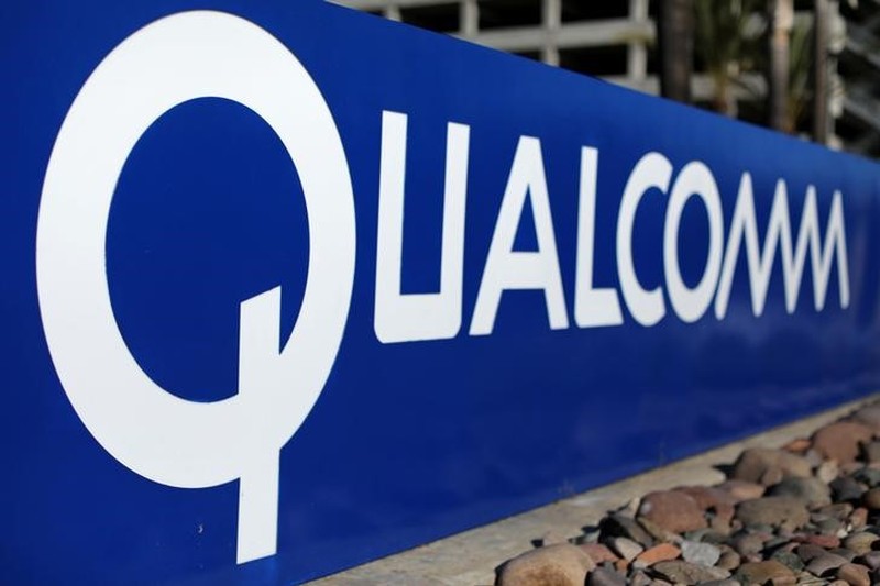 A sign on the Qualcomm campus is seen in San Diego, California November 6, 2017. u00e2u20acu201d Reuters picn